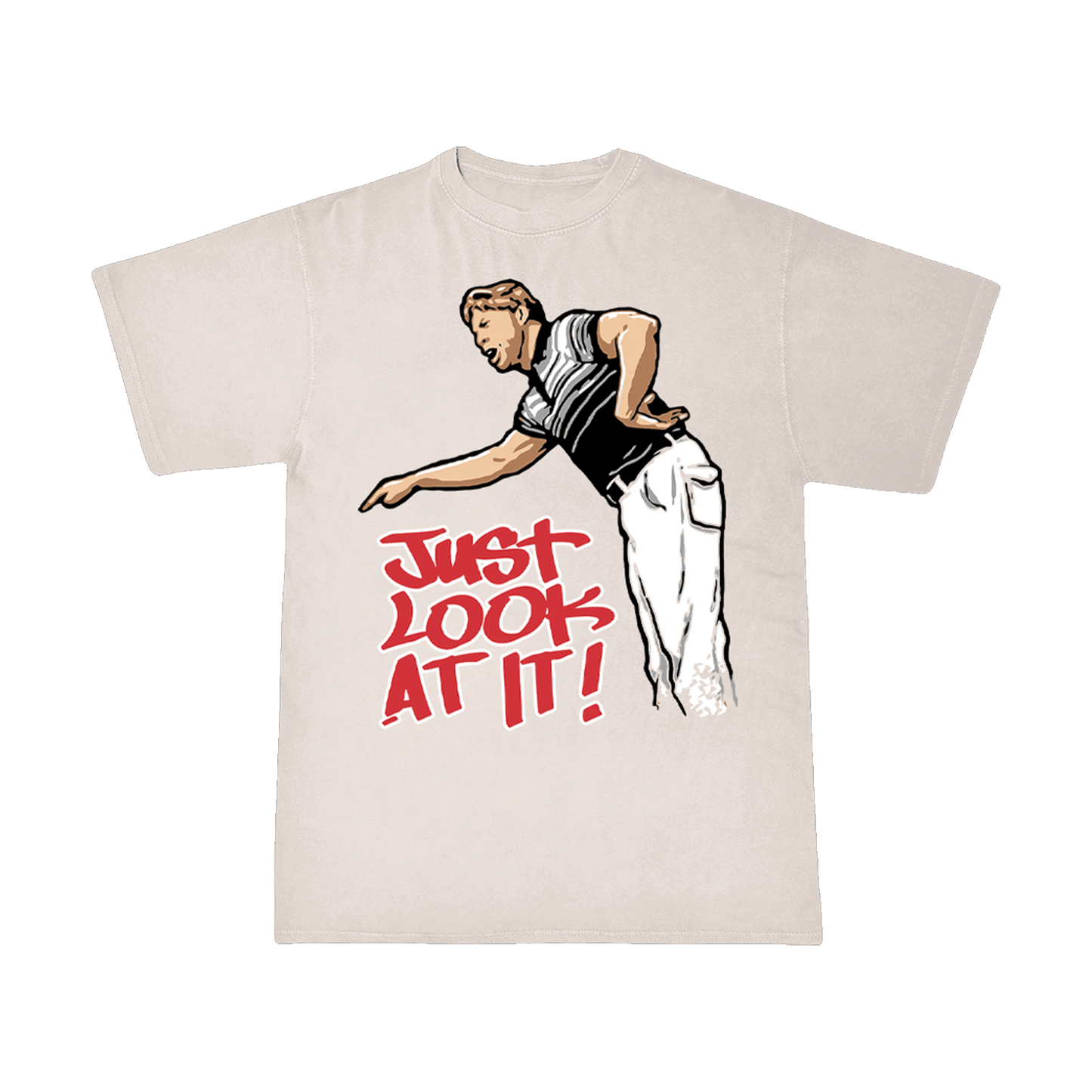 Just Look At It Tee (Natural)